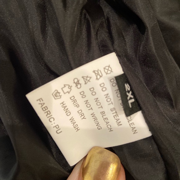 Ly Varey Lin Faux Leather Moto Jacket - Picture 12 of 12